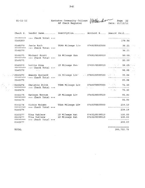 2012-02-13-Financials - Kankakee Community College