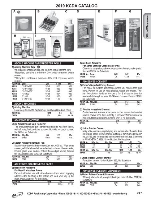 2010 kcda catalog