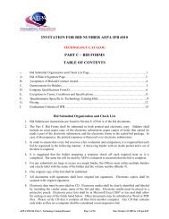 INVITATION FOR BID NUMBER AEPA IFB #010 PART C ... - KCDA