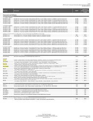 Complete Apollo Price List - KCDA