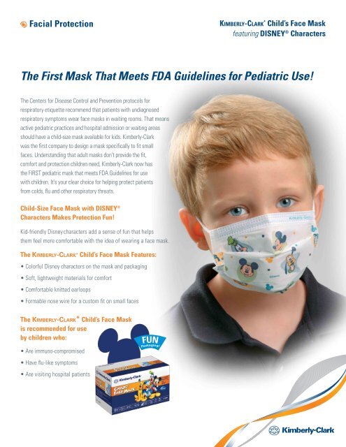 Child Face Mask. - Kimberly-Clark Health Care