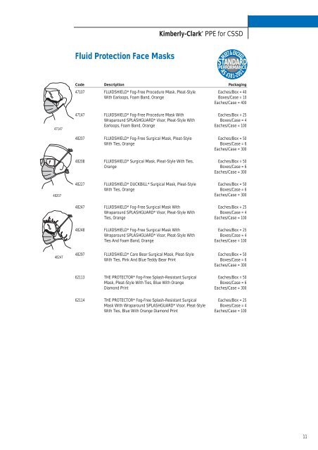 Personal Protective Equipment for CSSD - Kimberly-Clark Health Care