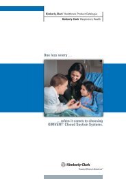 KIMVENT* Closed Suction Systems - Kimberly-Clark Health Care