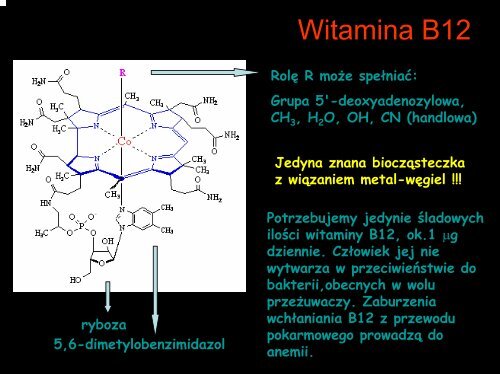 Wstęp do Chemii bionieorganicznej – prezentacja