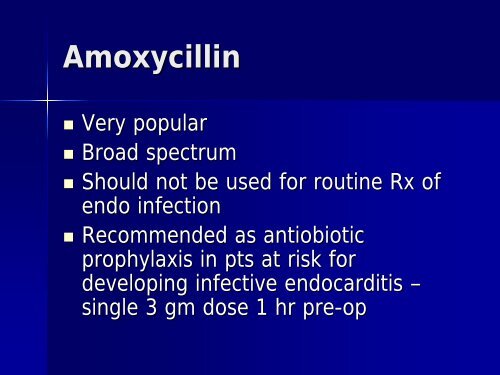 Endodontic Emergencies And Antibiotics