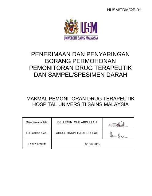 Laman Web Rasmi Hospital Universiti Sains Malaysia Carta Fungsi