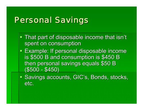 Chapter 8: Measures of Economic Activity