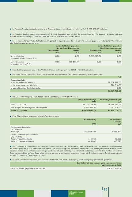 KD-Bank GeschÃ¤ftsbericht 2004.pdf