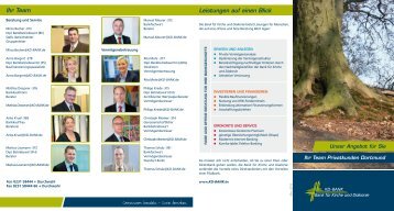 Teamprospekt Privatkunden Dortmund.pdf - KD-Bank