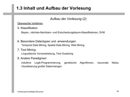 1.1 Der KDD Prozess