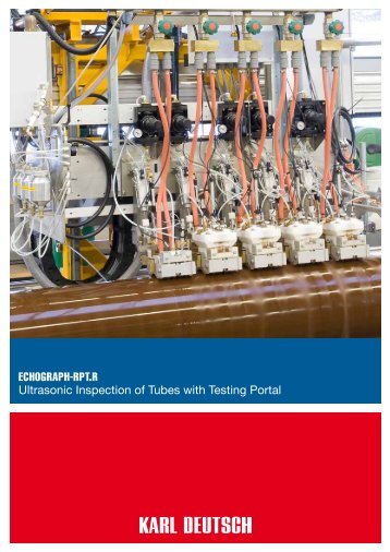 ECHOGRAPH-RPT.R Ultrasonic Inspection of Tubes with Testing ...