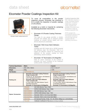 data sheet