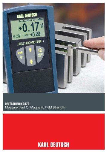 DEUTROMETER 3873 Measurement Of ... - KARL DEUTSCH