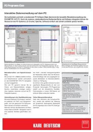 PC-Programm iCom - Karl Deutsch Nordiska