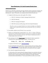 Degree Requirements - Kean University