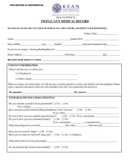 sex history form Sexy teacher anal hardcore