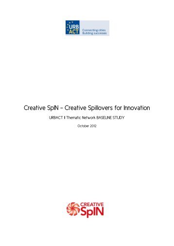 Creative SpIN, Creative Spillovers for Innovation, Thematic ... - KEA