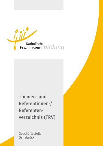 verzeichnis (TRV) - KEB OsnabrÃ¼ck