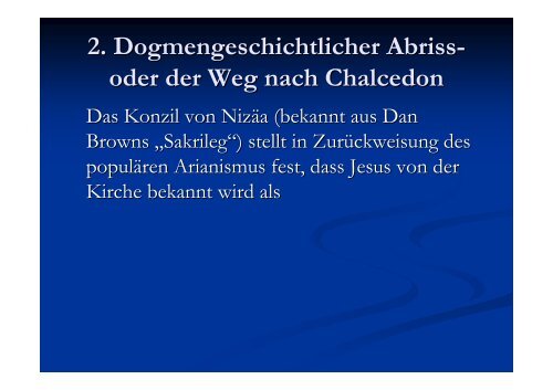 Jesus Christus â systematisch gedeutet