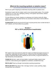 What do the recycling symbols on plastics mean? - Kechara