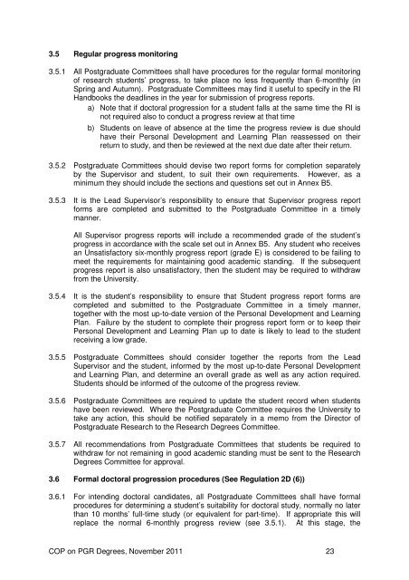 keele university code of practice on postgraduate research degrees