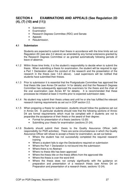 keele university code of practice on postgraduate research degrees