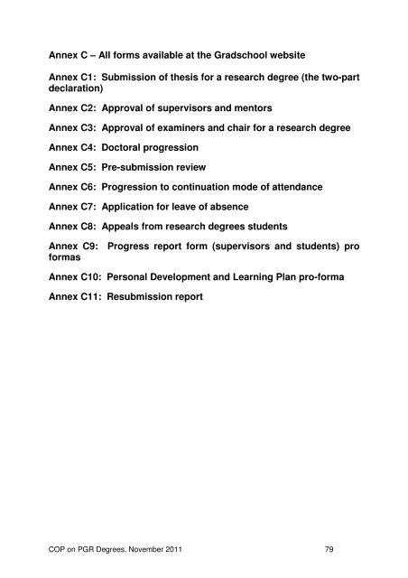 keele university code of practice on postgraduate research degrees