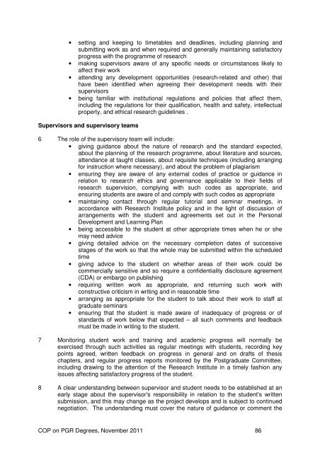 keele university code of practice on postgraduate research degrees