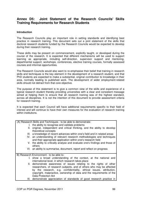 keele university code of practice on postgraduate research degrees