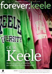 forever:keele - Keele University