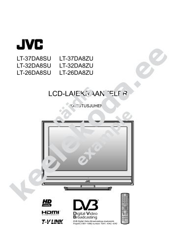 JVC LT-26DA8 LCD-teler