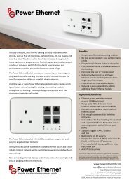 Consumer brochure - Keene Electronics