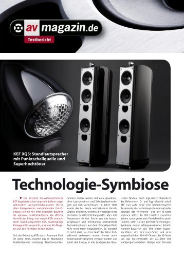 AV Magazin KEF