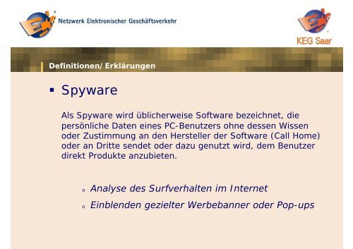 Grundlagen der IT-Sicherheit - KEG Saar