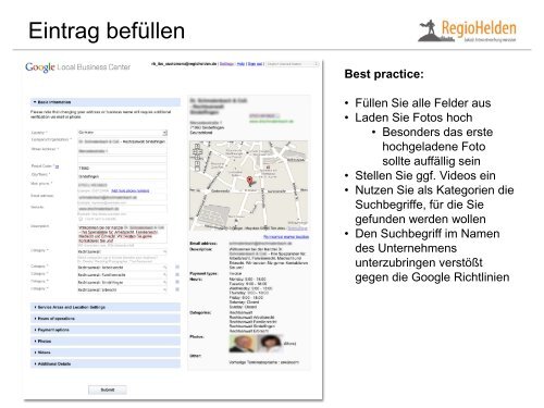 Best practice - KEG Saar