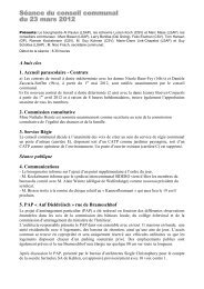2012 Rapport du 23 mars - Kehlen
