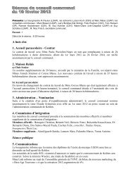 2012 Rapport du 10 février - Kehlen