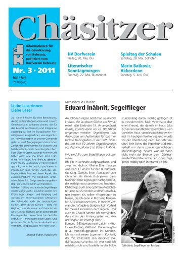 Chaesitzer_3/2011 - Gemeinde Kehrsatz