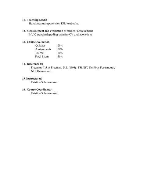 ICEG 486 Teaching Methodology B - KEI