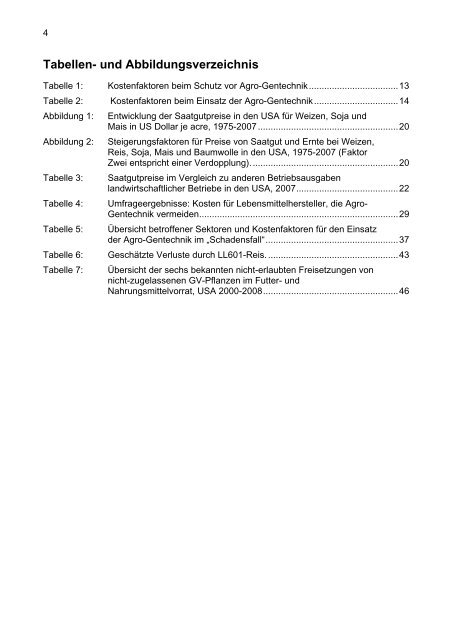 Schadensbericht Gentechnik - Bund Ãkologische ...