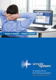 keep it simple â simple system - Keller & Kalmbach GmbH