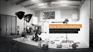 tema ist Filmproduktion.