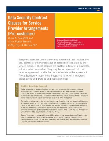 security contract