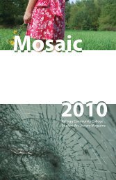 2010 Spring Mosaic - Kellogg Community College