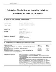 Needle Bearing Assembly Lubricant 014-4089QC - Mercury Marine