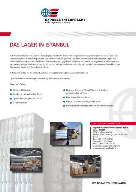 Das Lager in istanbul