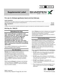 Supplemental Label , NVA 2010-04-322-0177 For Use in Chickpea ...