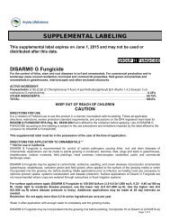 SUPPLEMENTAL LABELING - KellySolutions.com