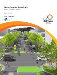 Bernard Avenue Revitalization - City of Kelowna