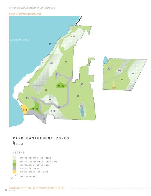 Knox Mountain Park Management Plan 2011 - City of Kelowna